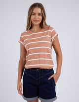 foxwood-manly-stripe-tee-clay-womens-clothing