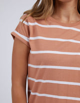 foxwood-manly-stripe-tee-clay-womens-clothing