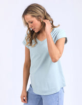 Manly Vee Tee - Blue Bell