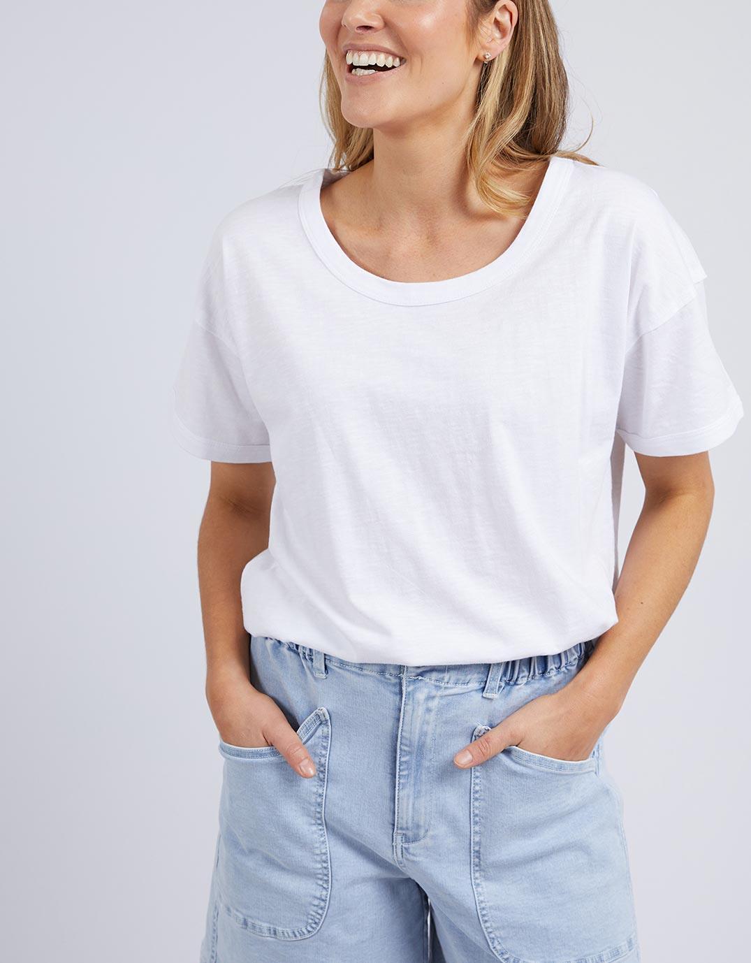 Marley Tee - White - White & Co Living