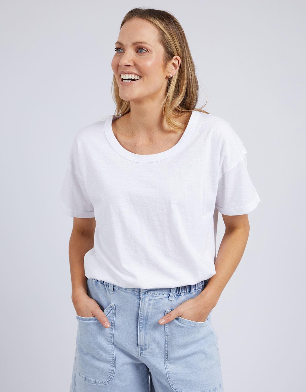 Marley Tee - White - White & Co Living