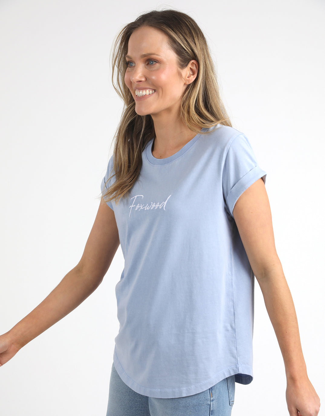 foxwood-signature-tee-light-blue-womens-clothing