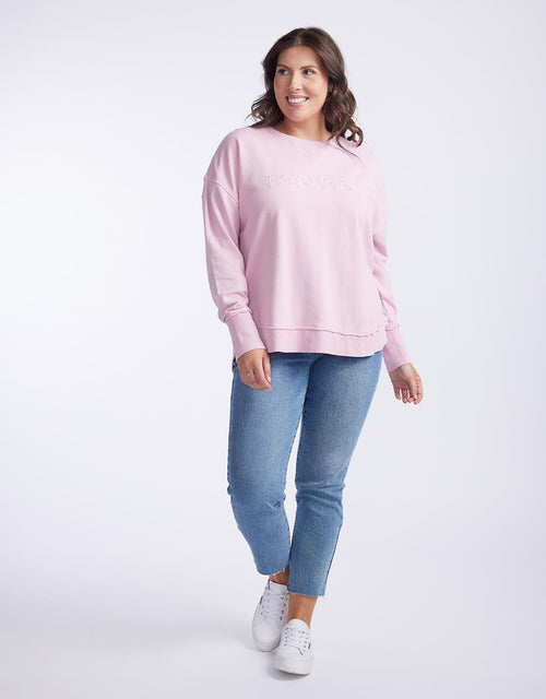 Foxwood - Simplified Crew - Blossom - White & Co Living Jumpers