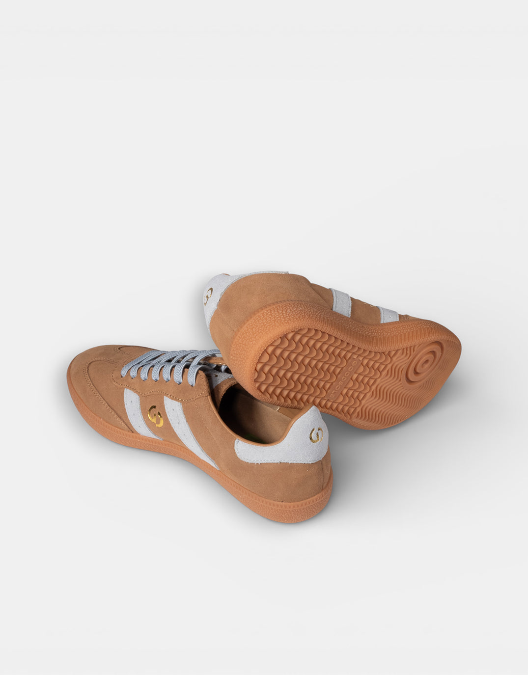 Parallel Suede Sneakers - Smoke Brown/Blue