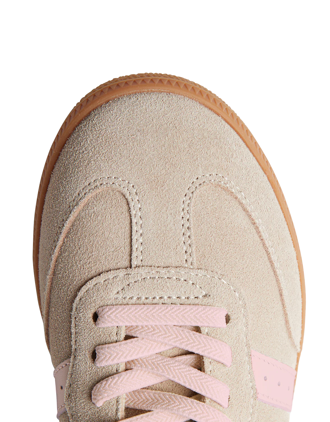 Parallel Suede Sneakers - Tropical Taupe/Pink