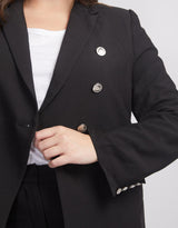 Gordon Smith - Lauren Blazer - Black - White & Co Living Jackets