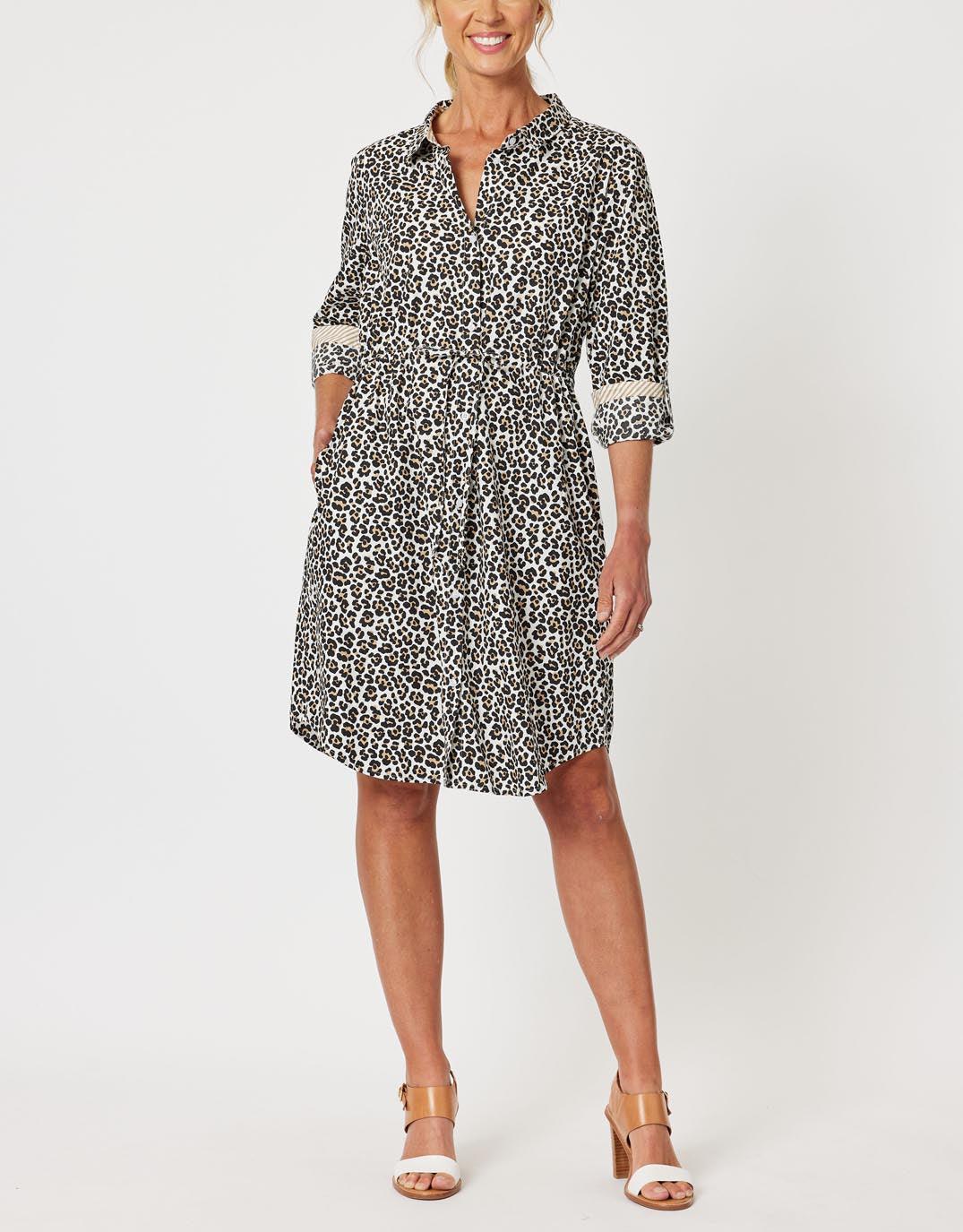 gordon-smith-panther-dress-animal-womens-clothing