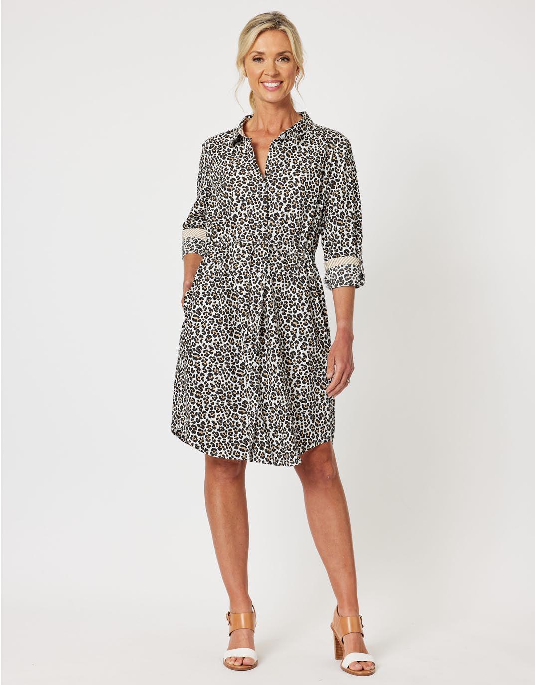 gordon-smith-panther-dress-animal-womens-clothing