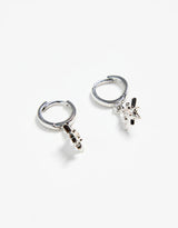 heart-humble-stardust-pendant-huggie-earrings-silver