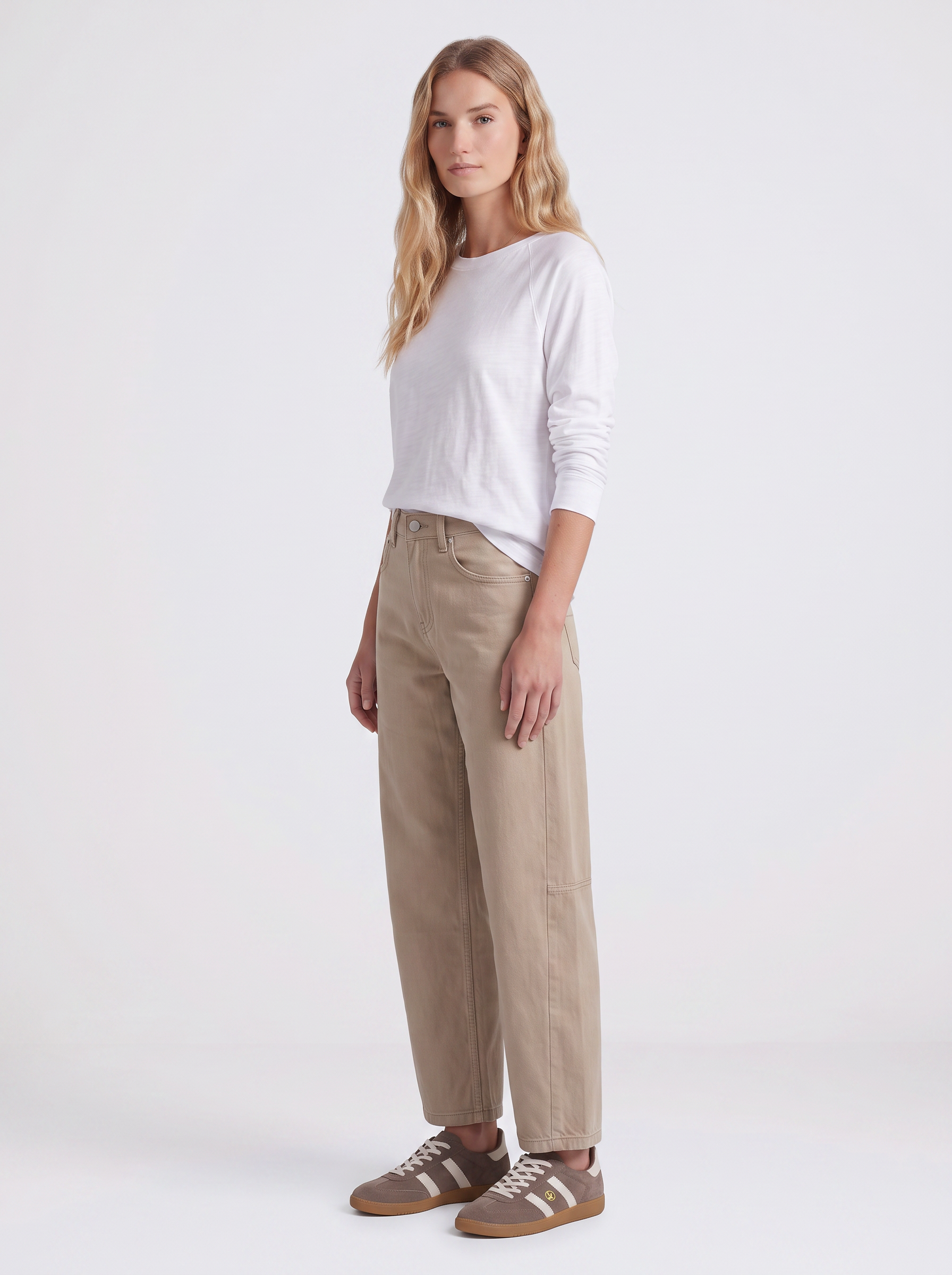 Idaho Barrel Jean - Beige