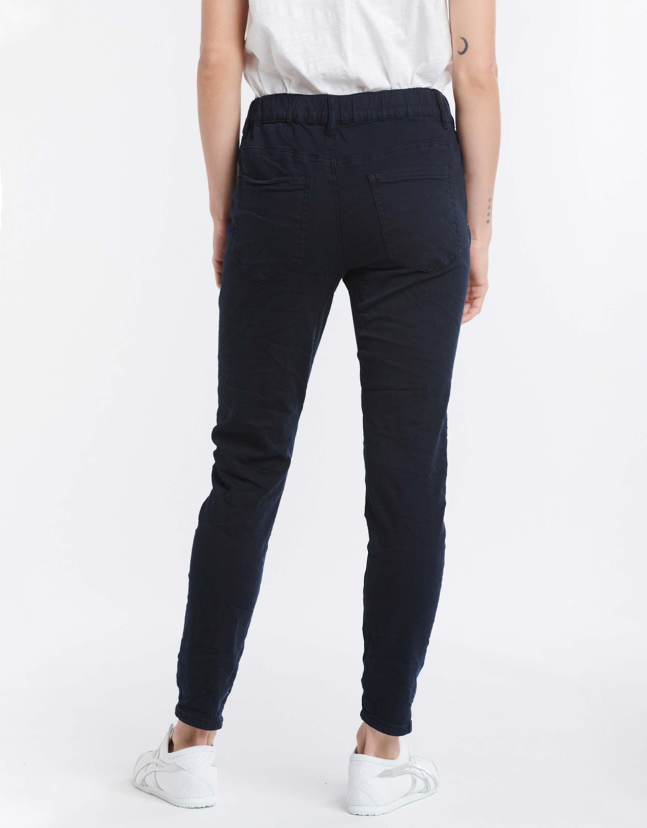 Italian Star - Emma Stretch Jean - Navy - paulaglazebrook Jeans