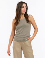 Senza Singlet - Khaki