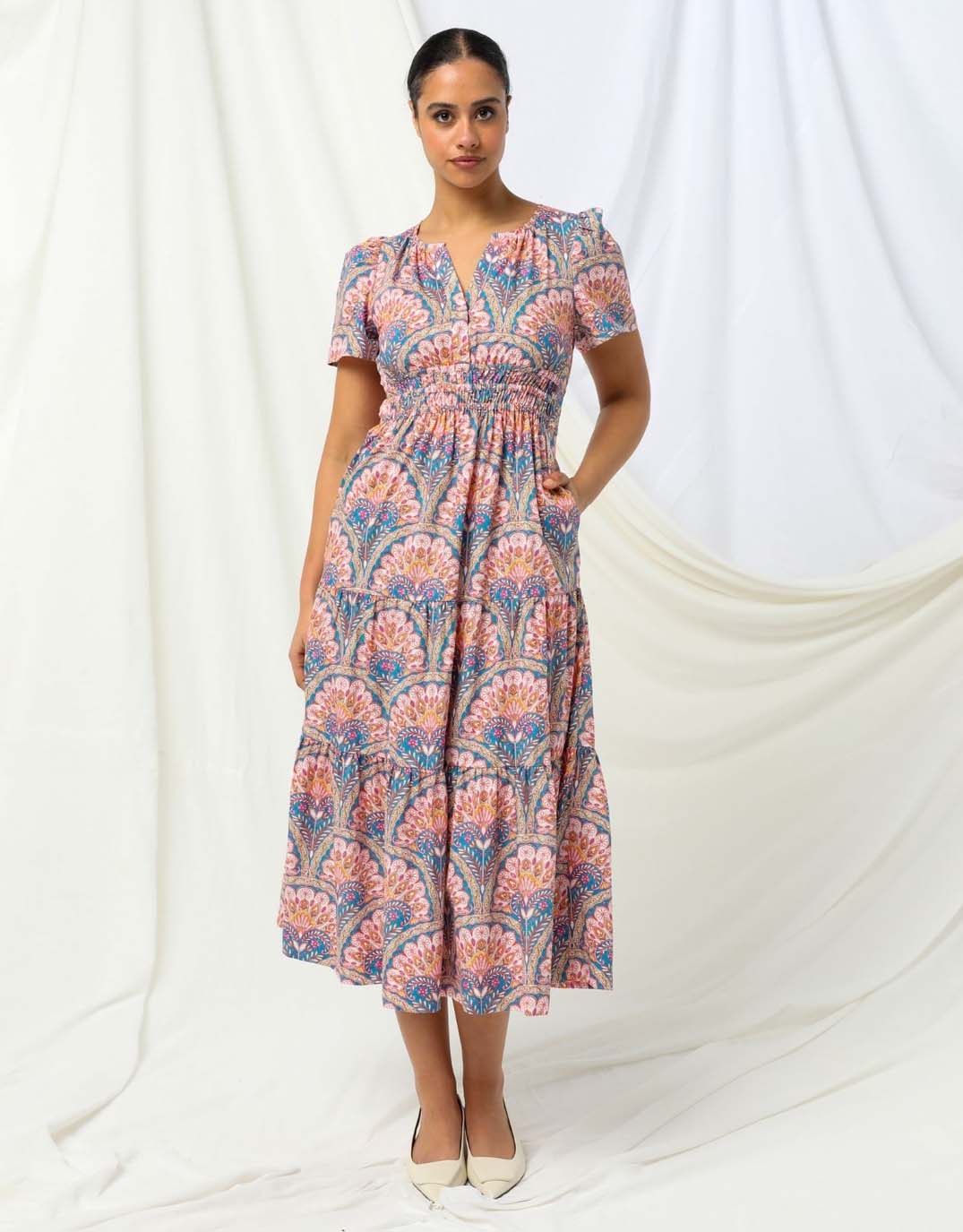 kachel-megan-dress-multi-womens-clothing