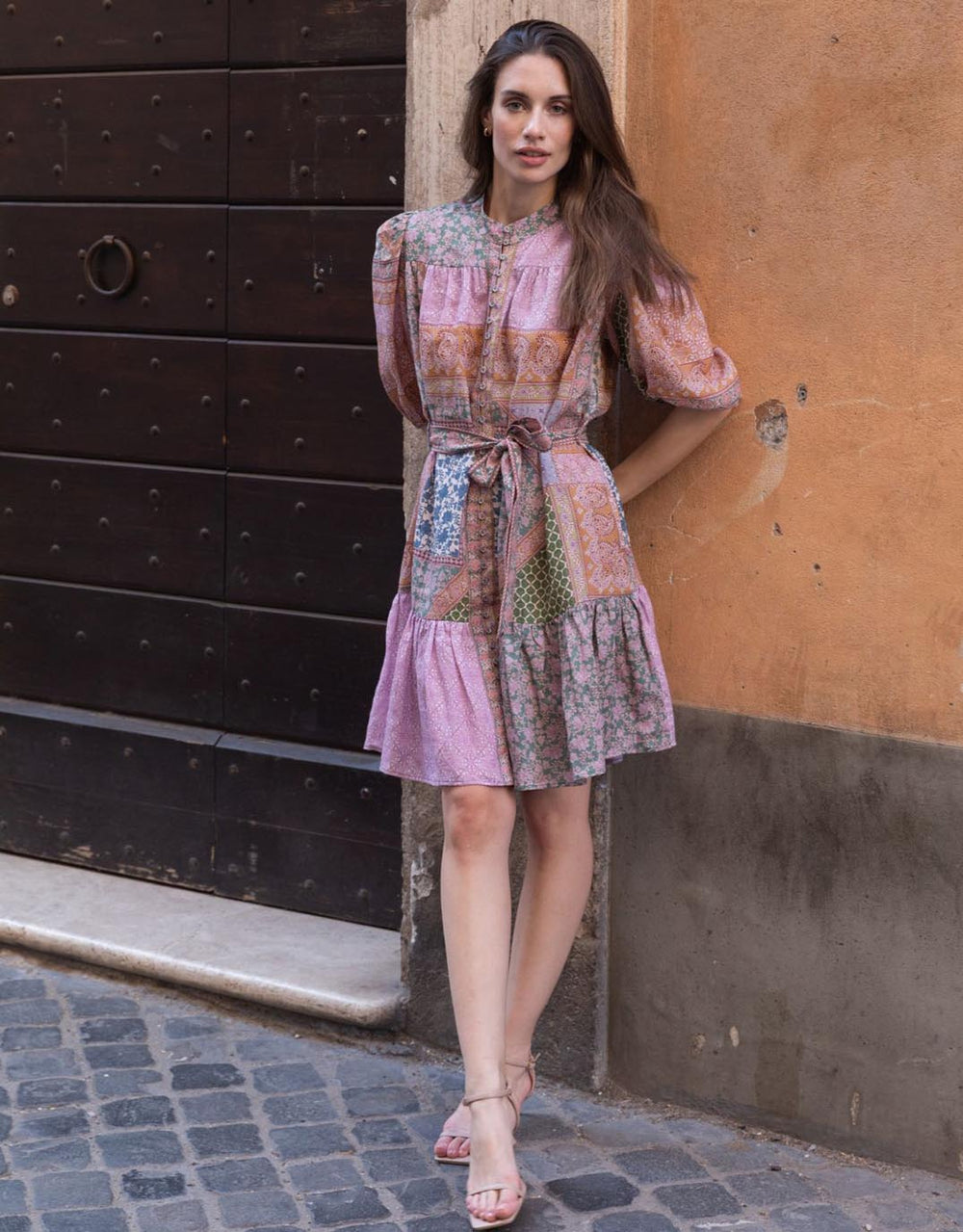 kachel-stella-dress-multi-womens-clothing