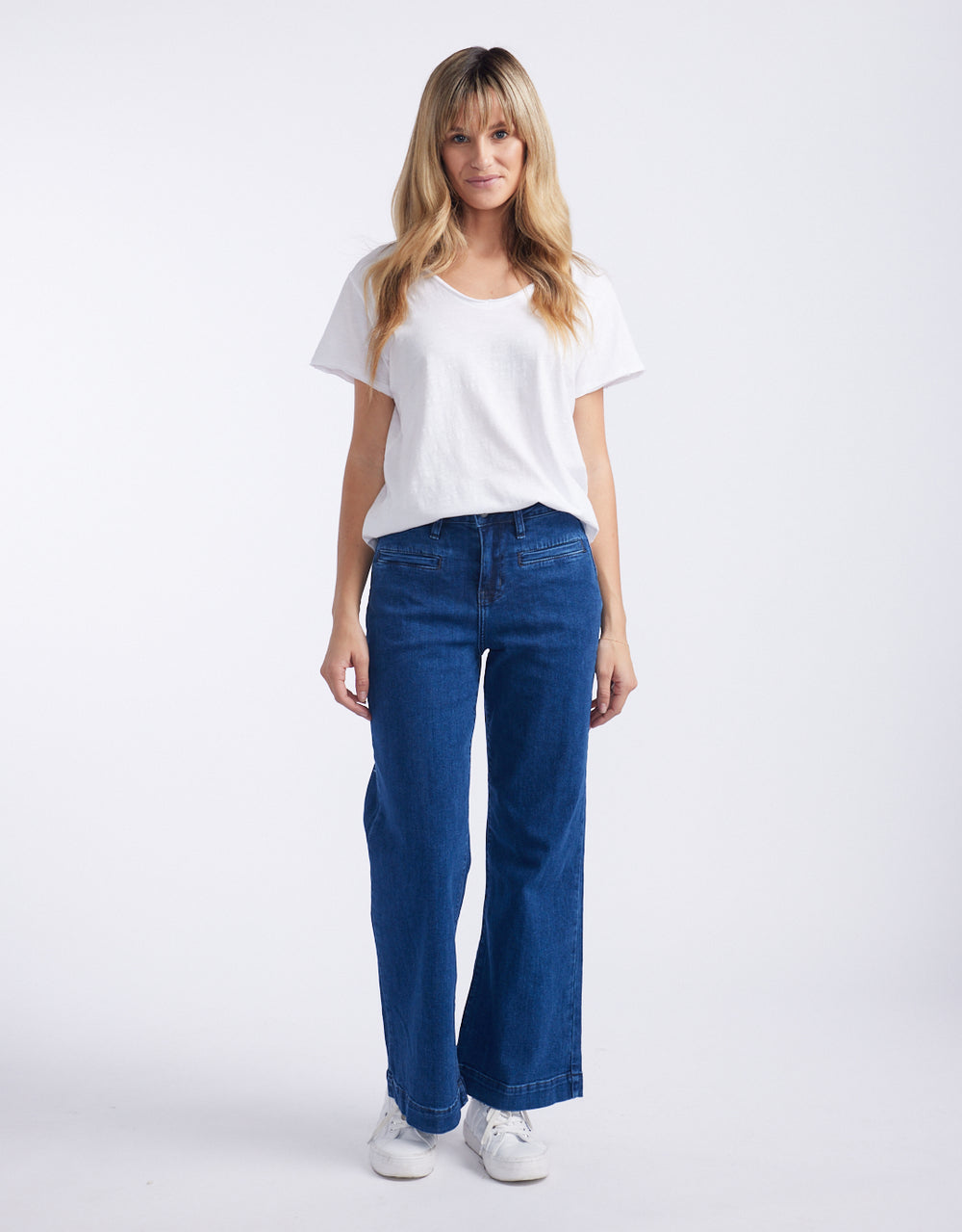 Kireina - Freya Jeans - Mid West Blue - paulaglazebrook Jeans