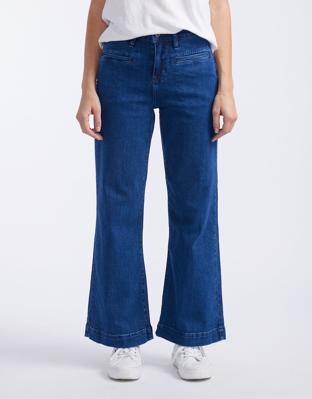 Kireina - Freya Jeans - Mid West Blue - paulaglazebrook Jeans