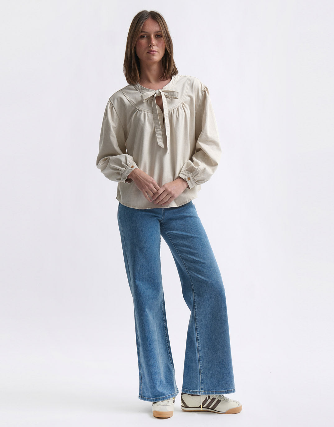 kireina-kelly-shirt-sand-womens-clothing