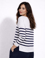 little-lies-bobbie-top-white-navy-womens-clothing