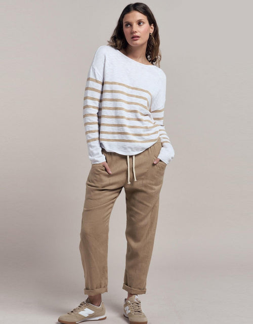 little-lies-bobby-top-white-camel-womens-clothing