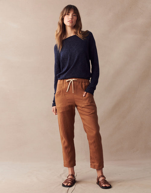 little-lies-luxe-linen-pants-rust-womens-clothing