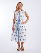 lola-daisy-boo-midi-spray-blue-womens-clothing