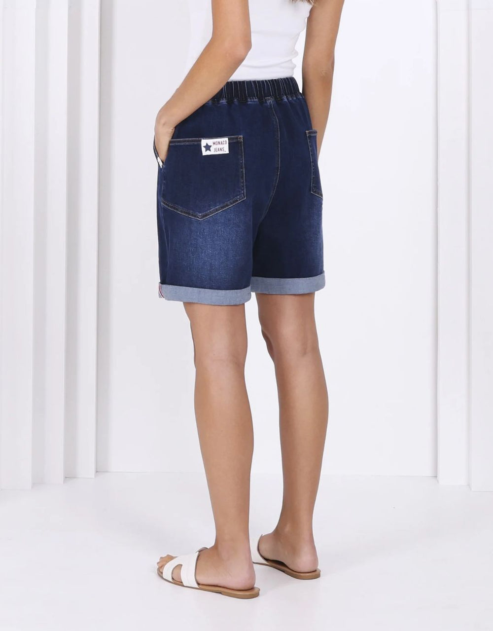 monaco-hugo-denim-shorts-ink-womens-clothing