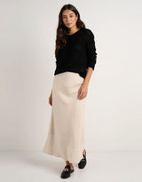 reunion-bliss-linen-bias-midi-skirt-natural-womens-clothing