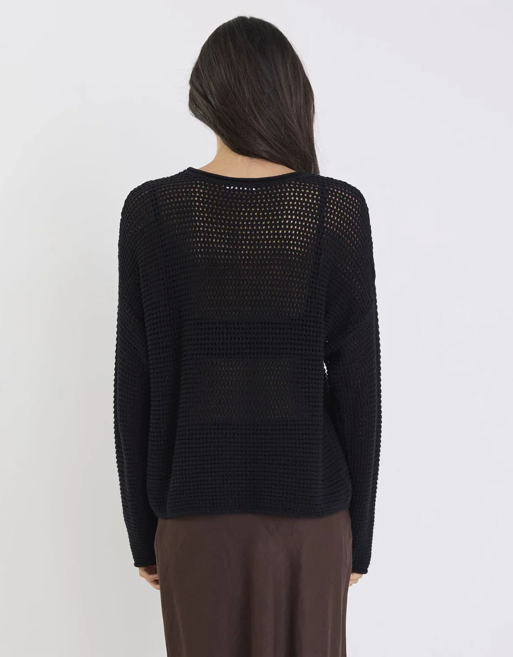 reunion-label-dawn-crochet-knit-jumper-black-womens-clothing