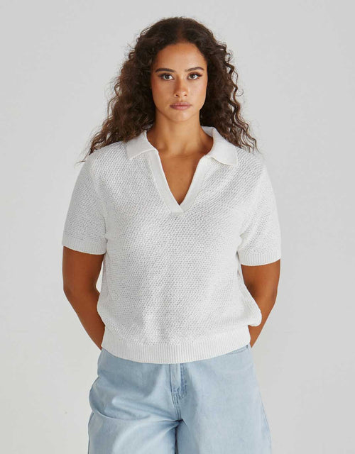 sass-abbie-knit-polo-white-womens-clothing