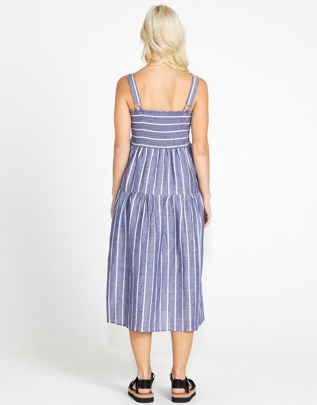 sass-clothing-lydia-shirred-back-midi-dress-navy-stripe-womens-clothing