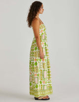 sass-emmett-maxi-dress-green-shell-patchwork-womens-clothing