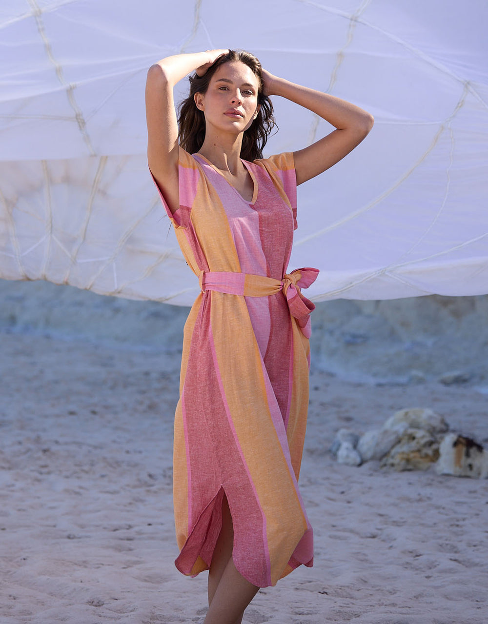 shanty-sebou-linen-midi-dress-lisbon-stripe-womens-clothing