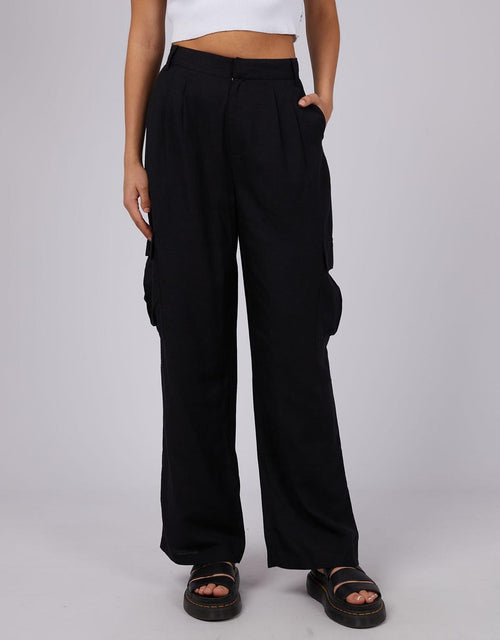 Silent Theory - Henley Pant - Black - White & Co Living Pants