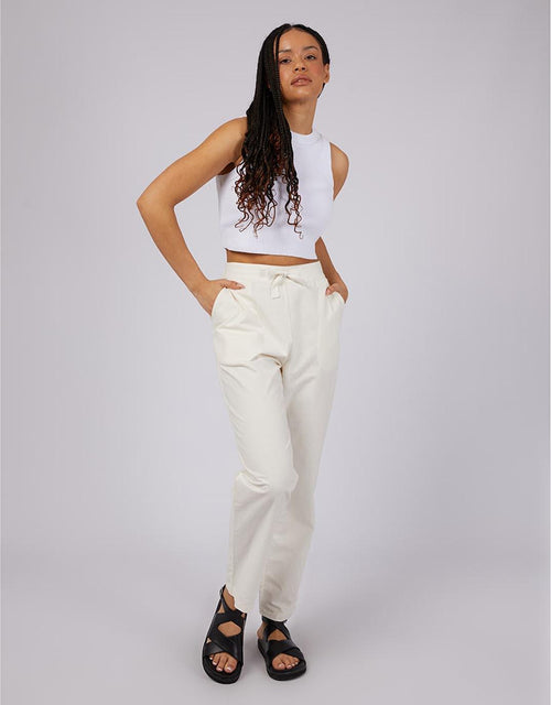 Silent Theory - Tropical Pant - Natural - White & Co Living Pants