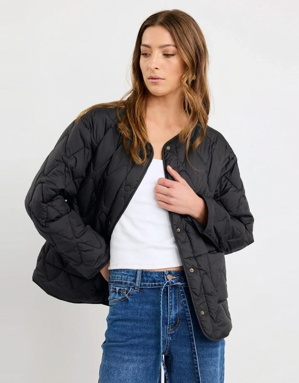 stories-be-told-frankly-puffer-jacket-black-womens-clothing