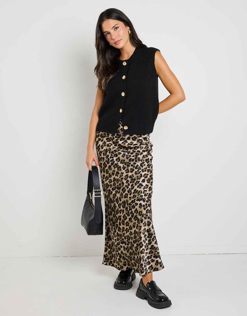 stories-be-told-record-satin-bias-skirt-leopard-womens-clothing