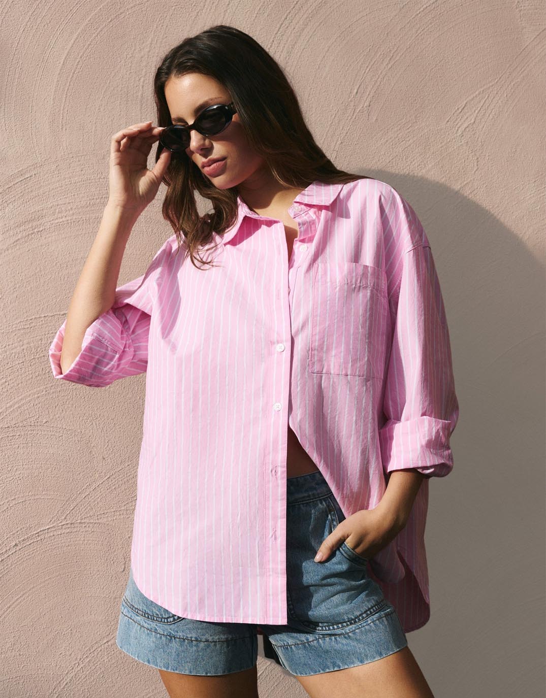 stories-be-told-you-got-this-oversized-shirt-pink-stripe-womens-clothing