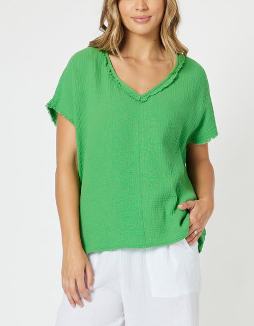 threadz-byron-cotton-v-neck-top-emerald-womens-clothing