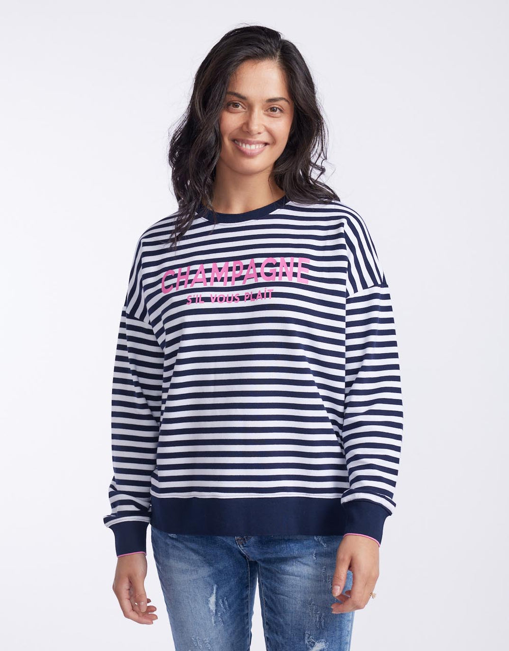 threadz-champagne-stripe-sweatshirt-navy-white-womens-clothing