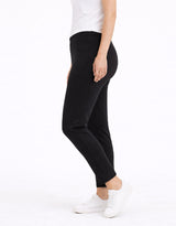 The 24/7 Bengaline Crop Pant - Black