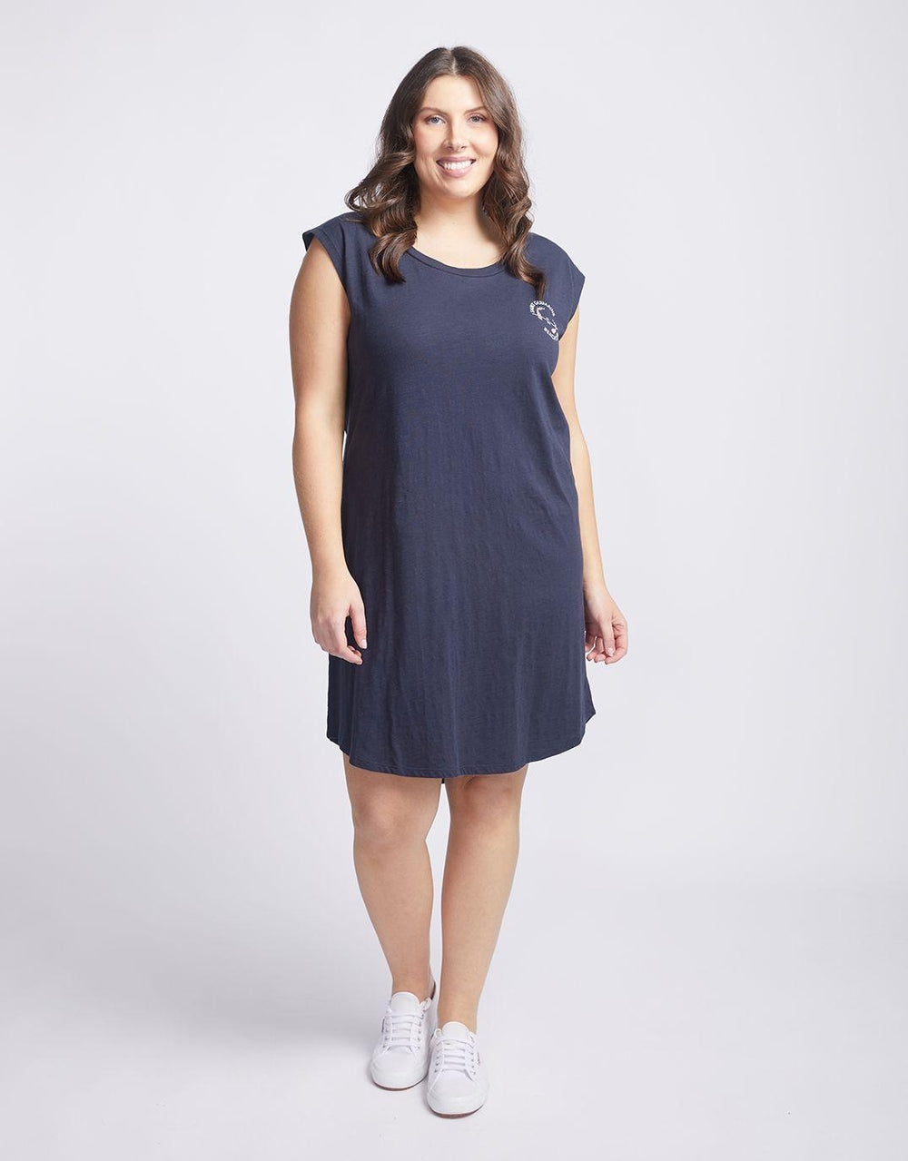 paulaglazebrook. - Beach Club Dress - Navy - paulaglazebrook Dresses