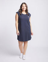 paulaglazebrook. - Beach Club Dress - Navy - paulaglazebrook Dresses