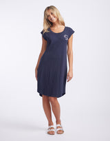 paulaglazebrook. - Beach Club Dress - Navy - paulaglazebrook Dresses