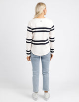 White & Co. | Elm Clothing | Allegra Long Sleeve Tee - Vintage White | Women's Long Sleeve T-shirt