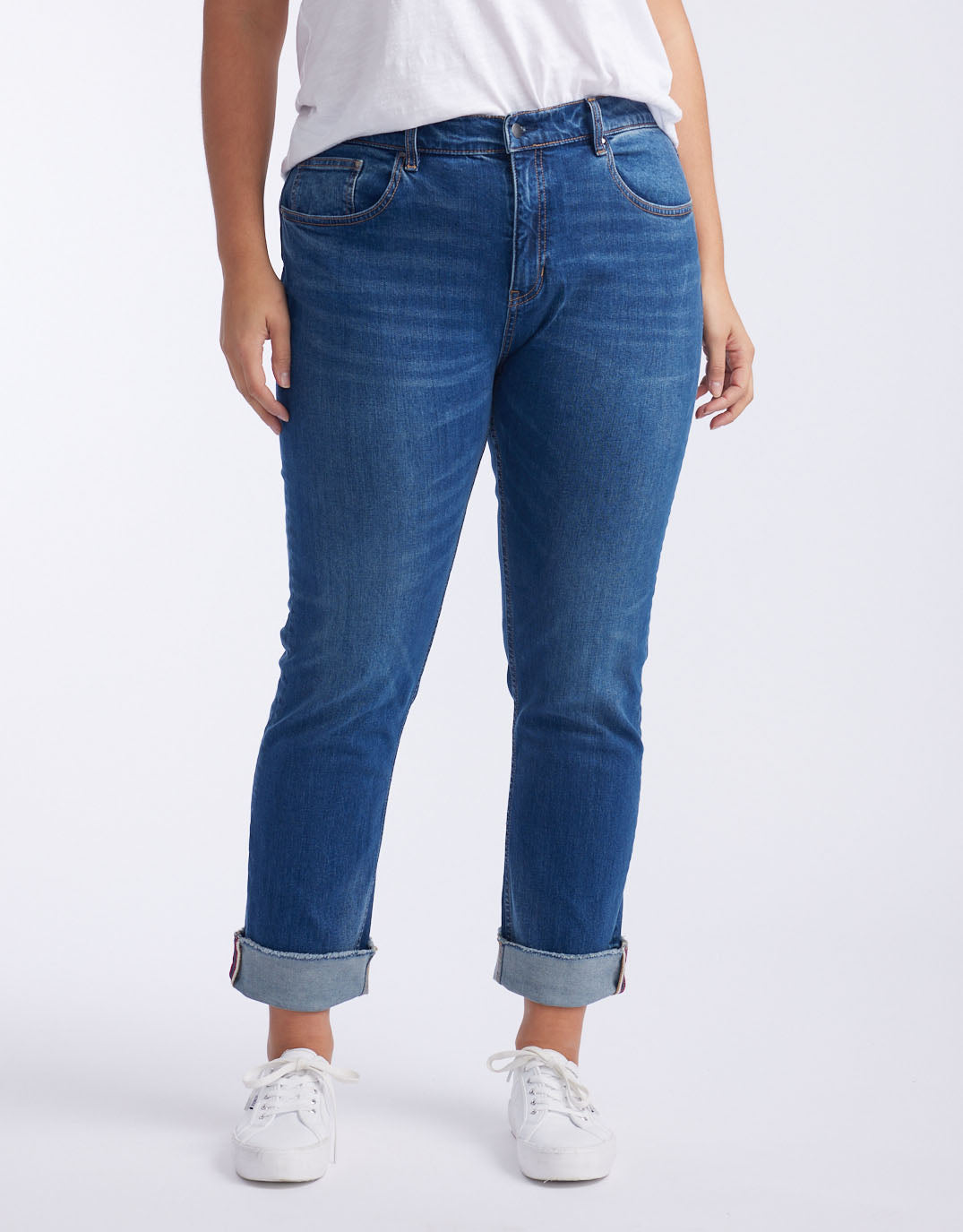 Mila Straight Leg Jean - Dark Wash