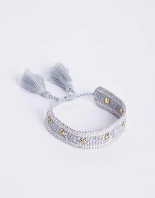 White & Co. - Stella Woven Bracelet - Dove - White & Co Living Accessories