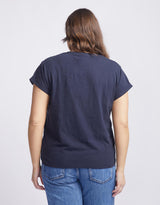 Turn Back T-Shirt - Navy
