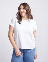 White & Co. - Turn Back T-Shirt - White - White & Co Living Tees & Tanks