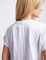 White & Co. - Turn Back T-Shirt - White - White & Co Living Tees & Tanks