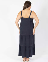 Venice Beach Dress - Navy - White & Co Living